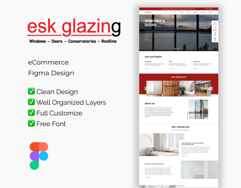 eCommerce Figma Design Template
