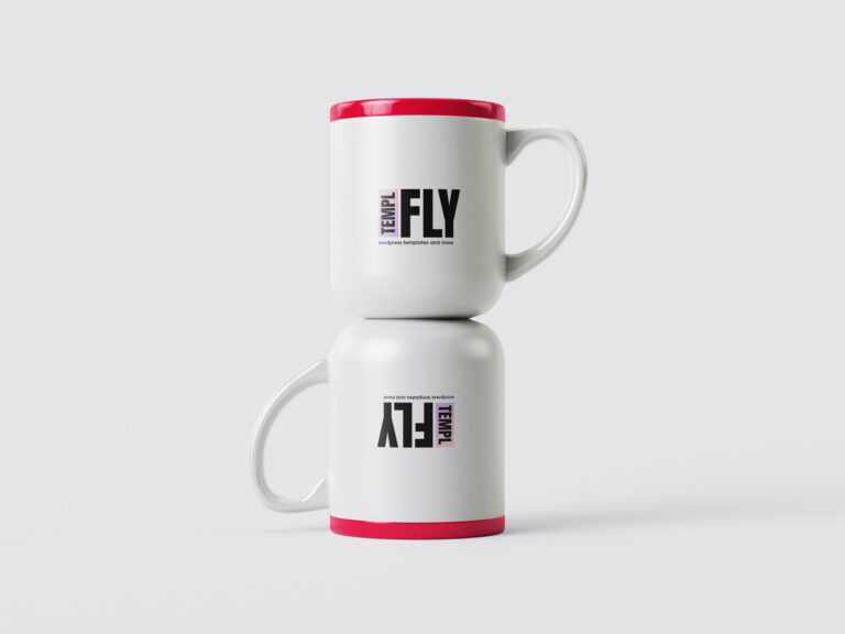 2 mugs Photoshop mockup