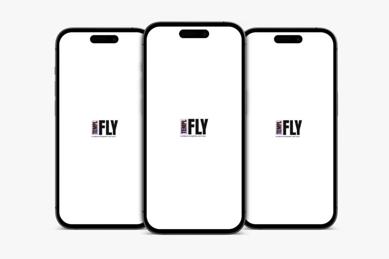 3 iPhones Photoshop Mockup