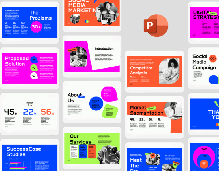 case analysis PowerPoint template