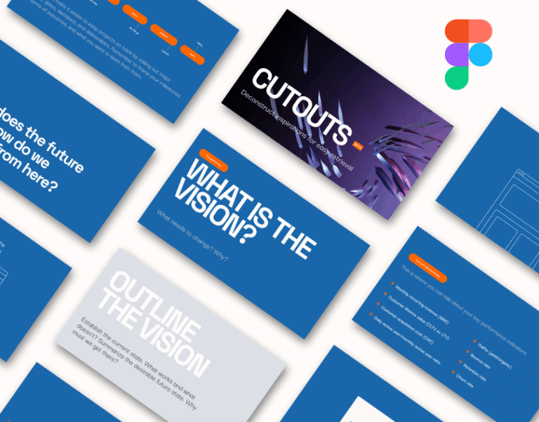 Company Project Figma presentation template