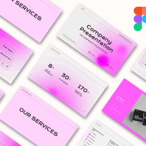 Company presentation -  Professional Figma Presentation Template