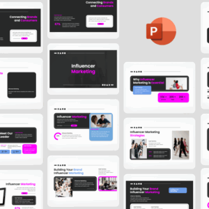 Influencer Marketing - Professional PowerPoint Presentation Template