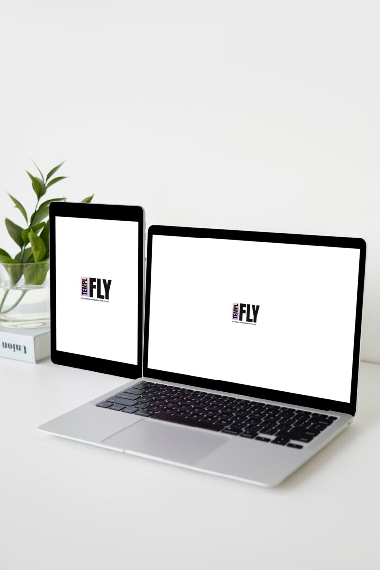 Laptop and tablet mockup Photoshop