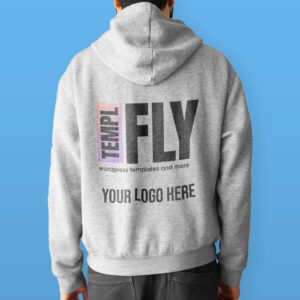 Man wearing a hoodie - Photoshop Mockup