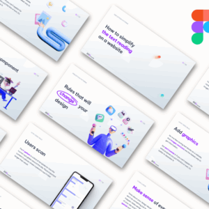 Marketing text -  Professional Figma Presentation Template