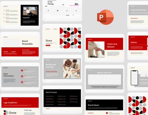 Onne - branding presentation - Professional PowerPoint Presentation Template