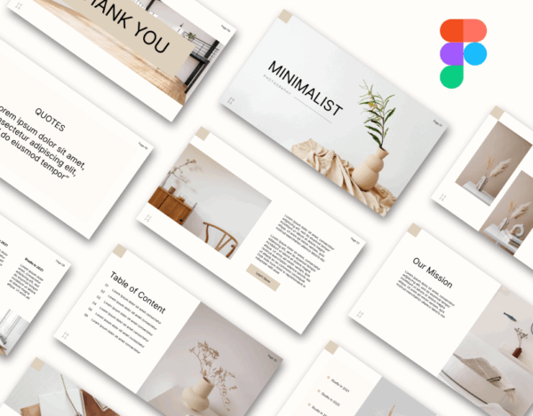 Photography studio -  Professional Figma Presentation Template