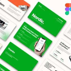 Project Proposal -  Professional Figma Presentation Template
