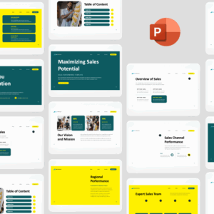 Sales_Performance - Professional PowerPoint Presentation Template