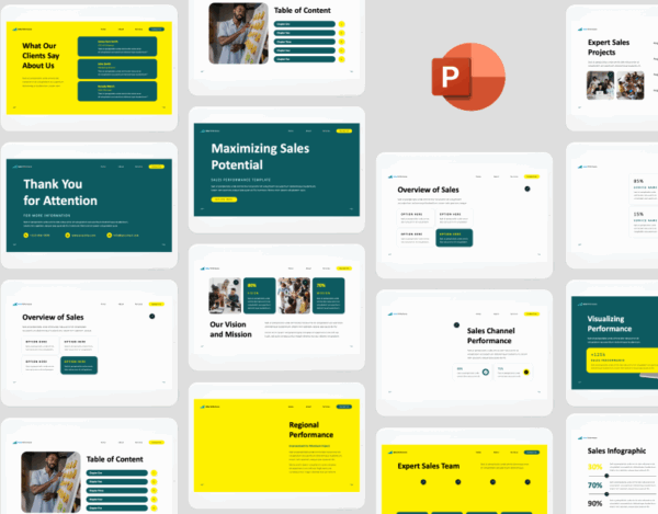 Sales_Performance - Professional PowerPoint Presentation Template