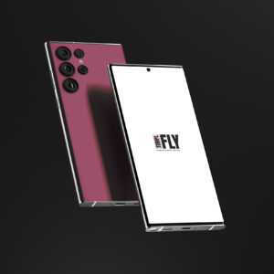 Samsung Galaxy S23 Ultra Red - Photoshop Mockup