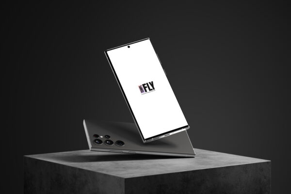 Samsung Galaxy S23 Ultra Rotated - Photoshop Mockup