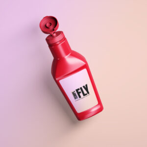 Sauce Bottle Mockup - Photoshop Mockup