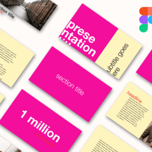 Story presentation -  Professional Figma Presentation Template