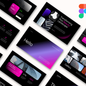 Architect company prtfolio - Professional Figma Presentation Template