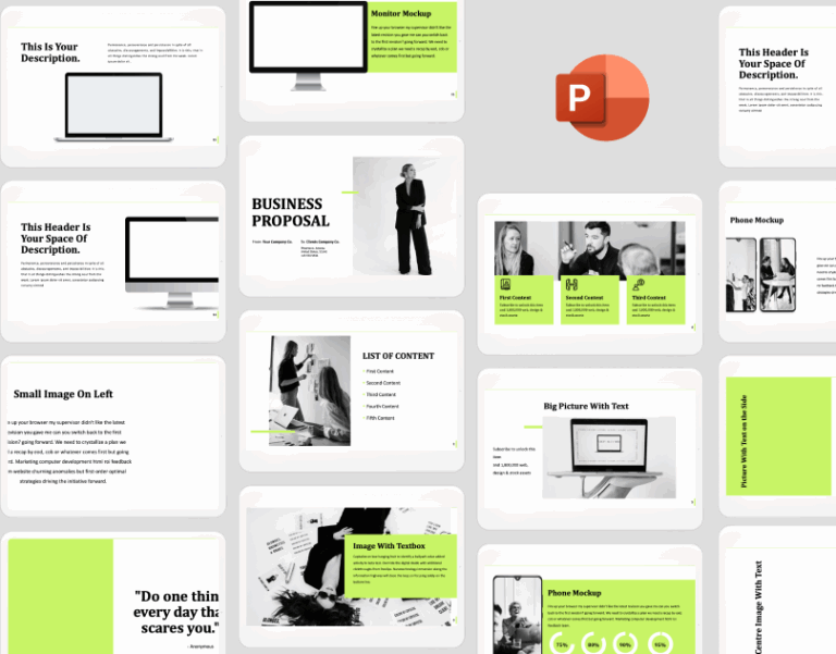 business proposal powerpoint template