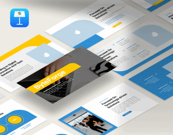 ByteForge - Professional KeynotePresentation Template