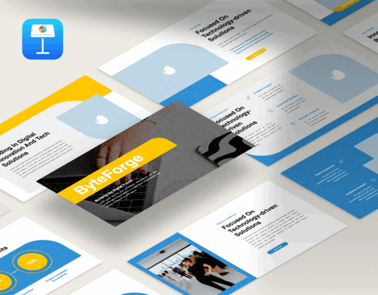 ByteForge keynote presentation template