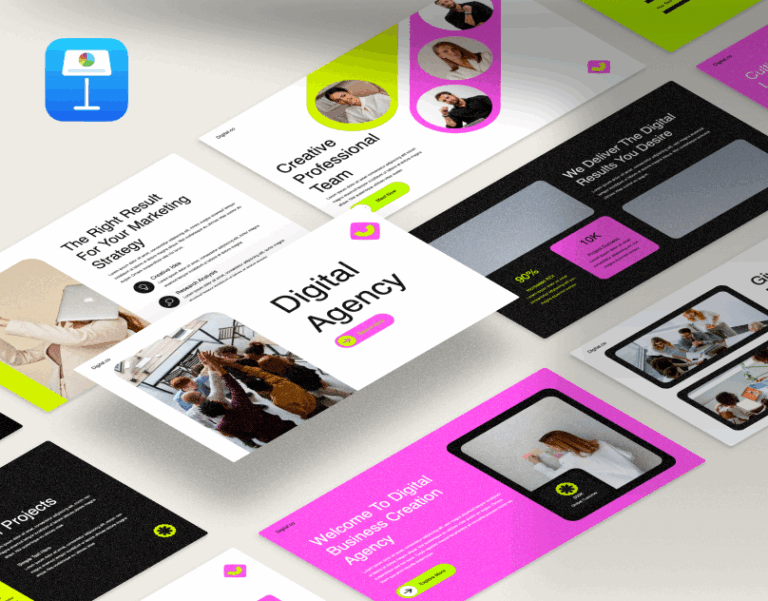 Digital Agency Keynote Template