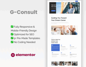 Consulting Elementor Template Kit