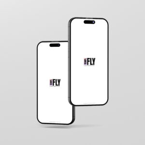 iPhone 16pro rotated - Photoshop Mockup