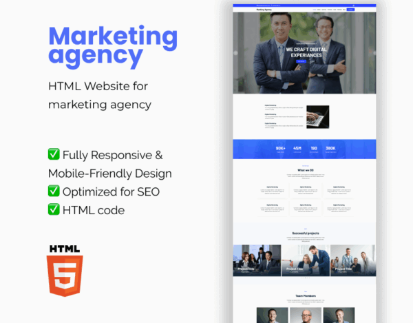 BrandReach – HTML Template for Marketing & Creative Agencies