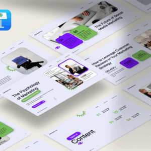 Marketing strategy - Professional KeynotePresentation Template