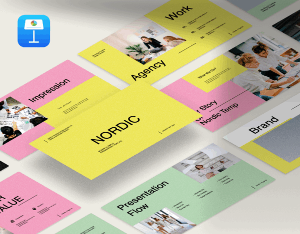Nordic - company presentation - Professional KeynotePresentation Template