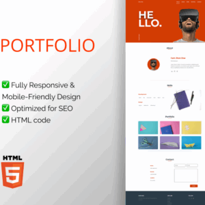 Persona – HTML Template for Personal Portfolio Websites