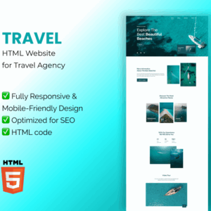 Travel – HTML Template for Travel & Adventure Websites