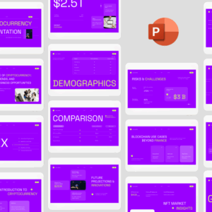 Cryptocurrency Business - Professional PowerPoint Presentation Template