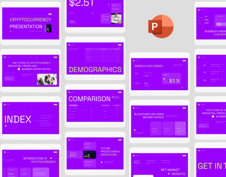 Cryptocurrency Business PowerPoint Template