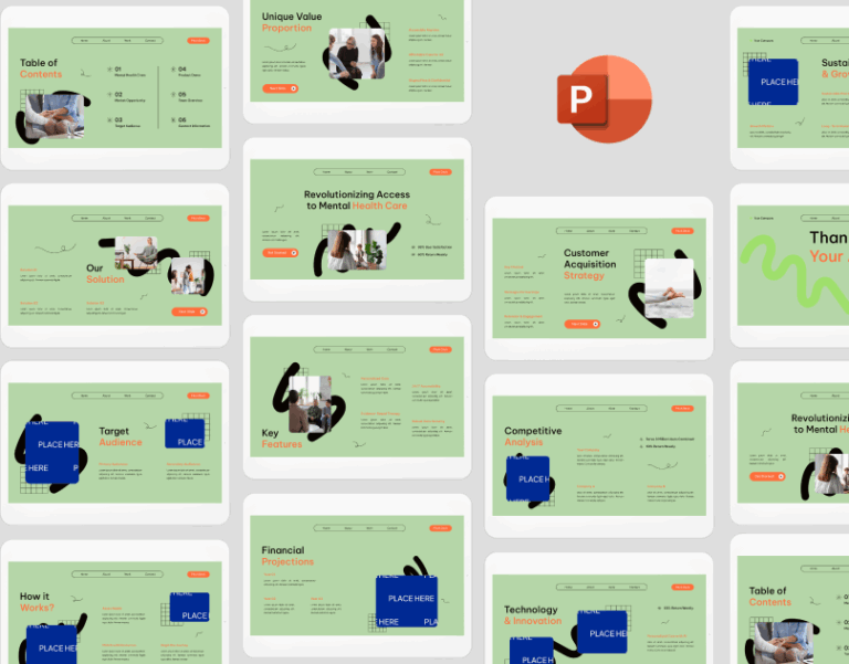mental health presentation template
