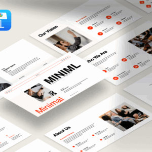 Minimal Professional Presentation Keynote  Template