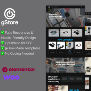 Gadget Hub – WooCommerce Elementor Template Kit