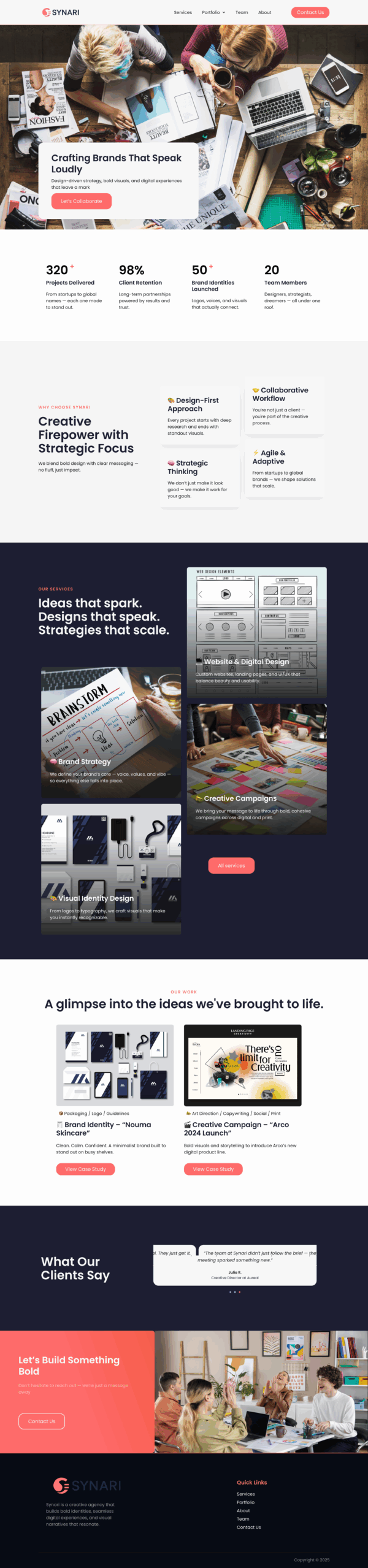 Synari – Elementor Template for Business Marketing Companies - Image 2