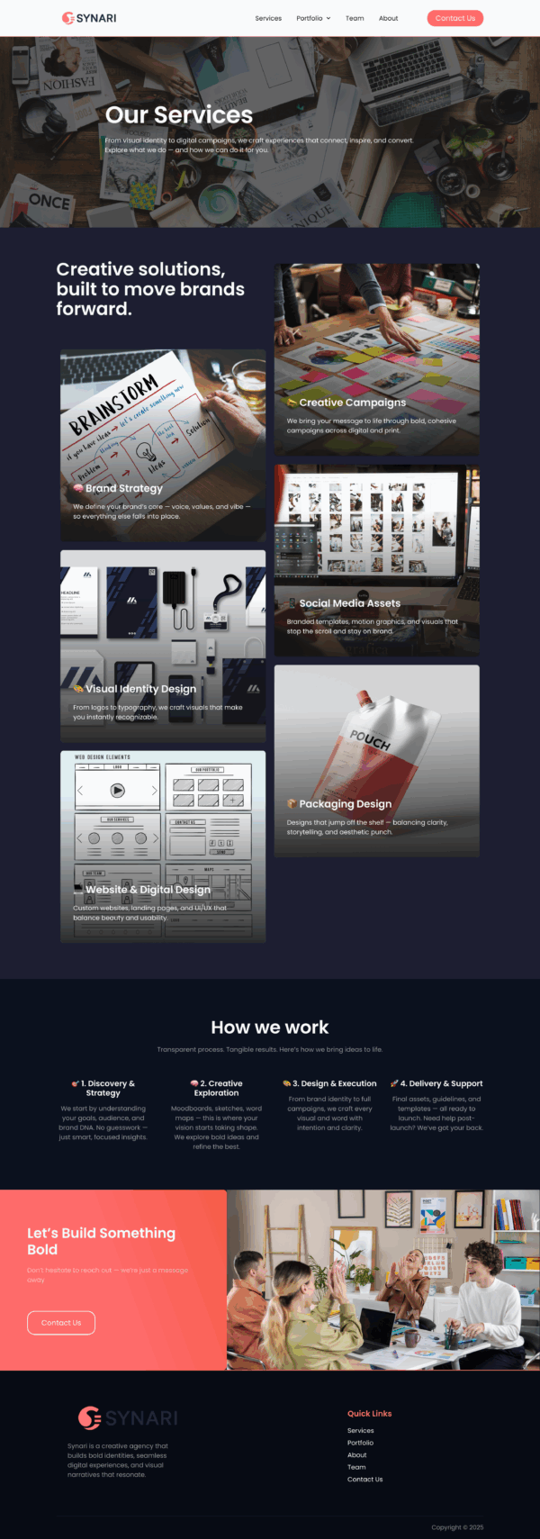 Synari – Elementor Template for Business Marketing Companies - Image 3