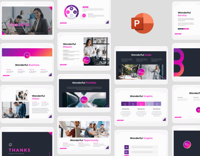business strategy PowerPoint template