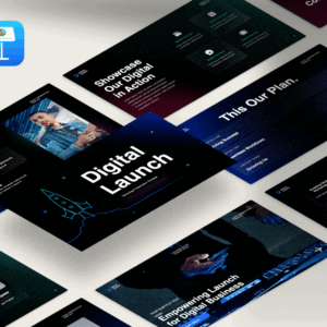 Digital Launch - Professional Presentation Keynote Template