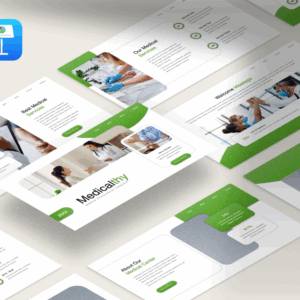 Medicalthy - Professional Presentation Keynote Template