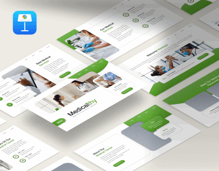 Medical presentation Keynote template