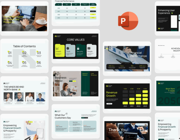 NorthBank - Professional PowerPoint Presentation Template