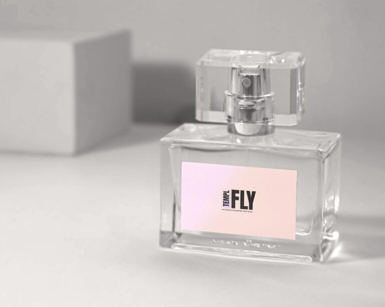 perfume bottle Photoshop mockup