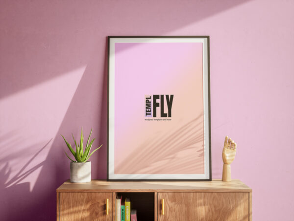 Poster Frame Dresser - Photoshop Mockup
