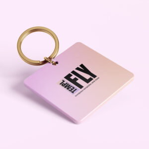 Simple Keychain - Photoshop Mockup