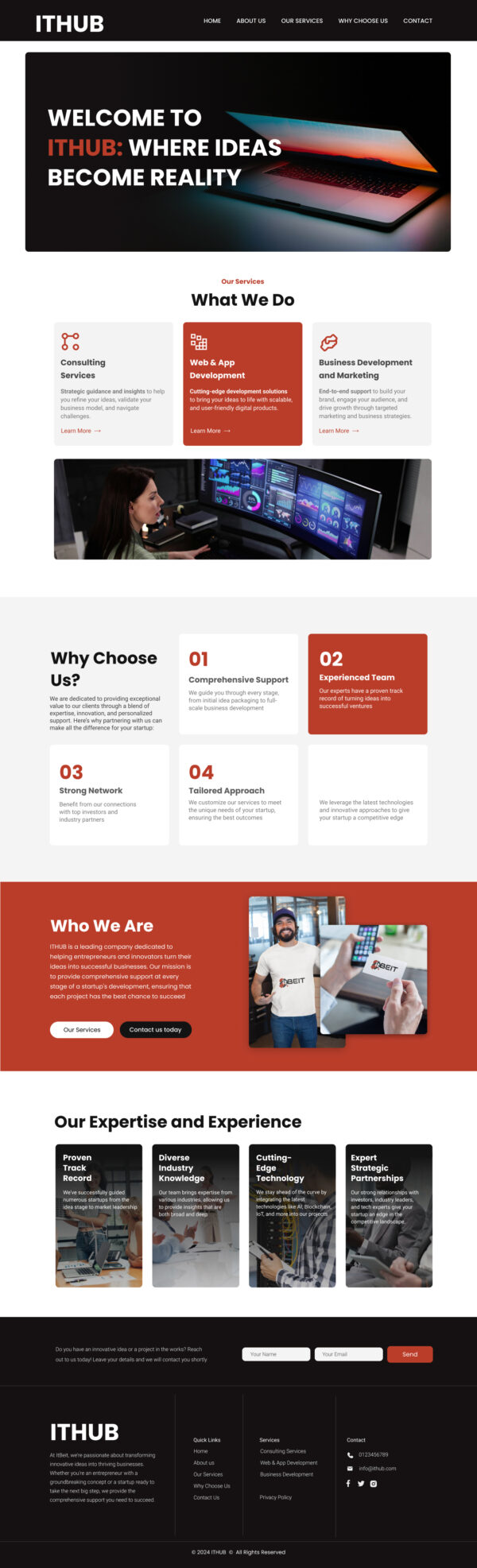 ITHUB – Figma Design Template for Modern Websites - Image 2