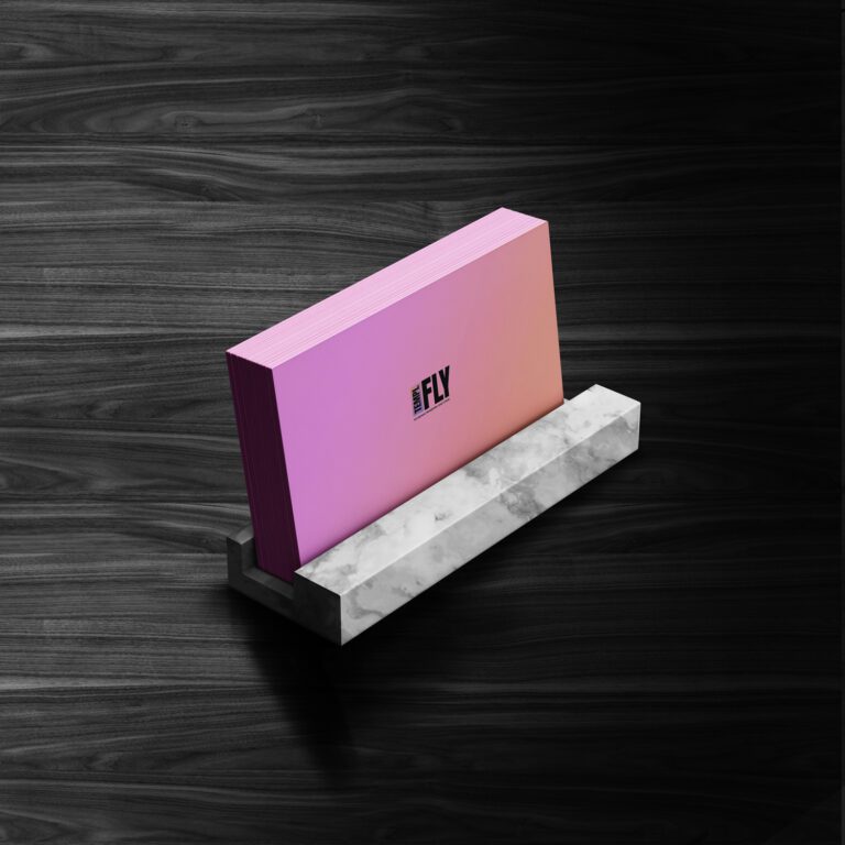 business card Photoshop mockup