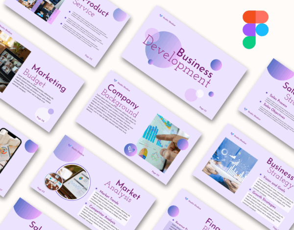 Business Development -  Professional Figma Presentation Template