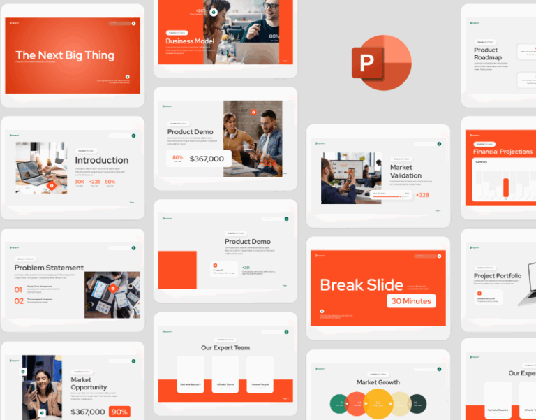 Creative Pitch Deck PowerPoint Template